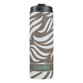 Garrafa Térmica Truffle Modern Chic Simple Personalized Travel Mug