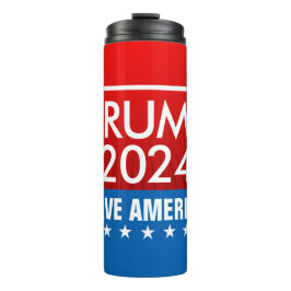 Garrafa Térmica Trump 2024 Save America Graphic