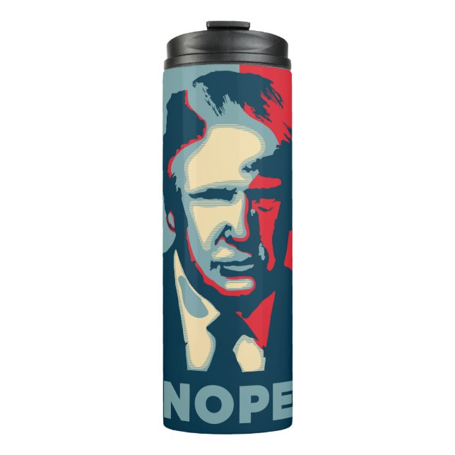 Garrafa Térmica Trump Nope Thermal Tumbler (Frente)