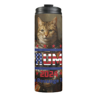 Garrafa Térmica Trump Tumbler: "Revenge Tour" (3 Cavaleiros de Gat