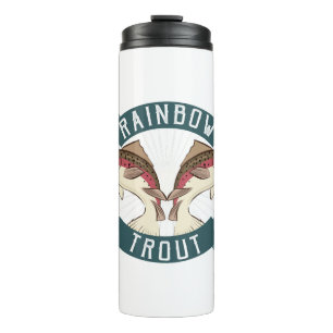 Garrafa Térmica truta arco-íris