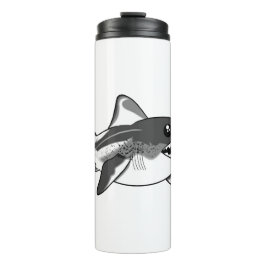 Garrafa Térmica Tubarão Branco