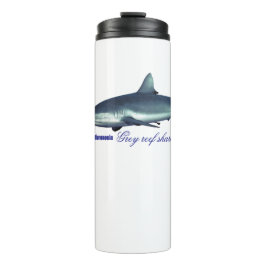 Garrafa Térmica Tubarão-de-carne-Cinza legal