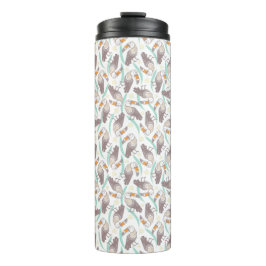 Garrafa Térmica Tucanos exóticos da moda