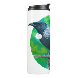Garrafa Térmica Tui Nova Zelândia - Pintura em acrílico