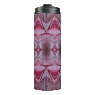 Garrafa Térmica Tulipa Rosa Ikat