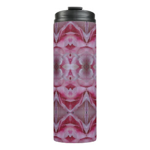 Garrafa Térmica Tulipa Rosa Ikat 8