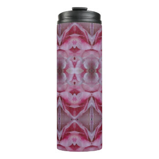 Garrafa Térmica Tulipa Rosa Ikat 8