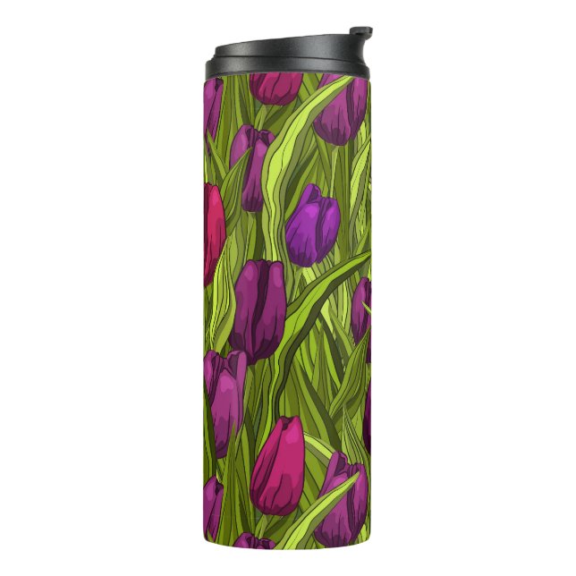 Garrafa Térmica Tulipas (Giro à esquerda)