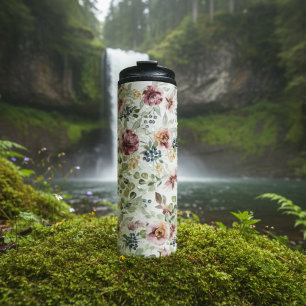 Garrafa Térmica Tumblador térmico pastel design