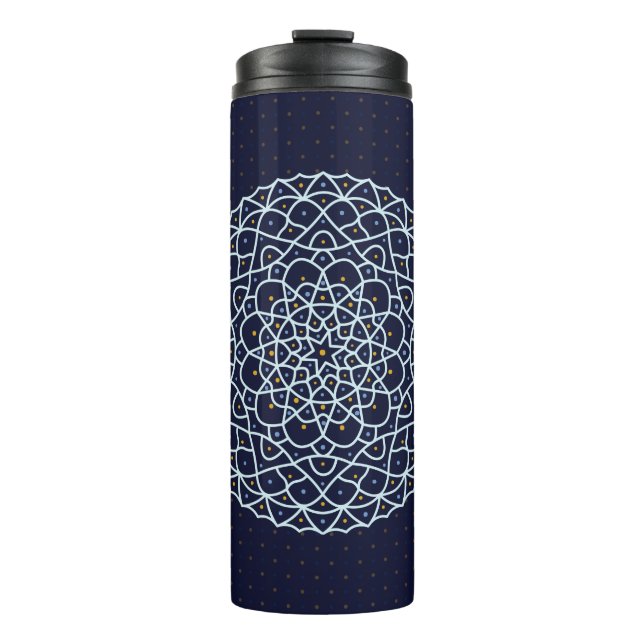 Garrafa Térmica Tumbler Celestial Noturno (Frente)
