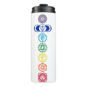 Garrafa Térmica Tumbler de 7 chakras