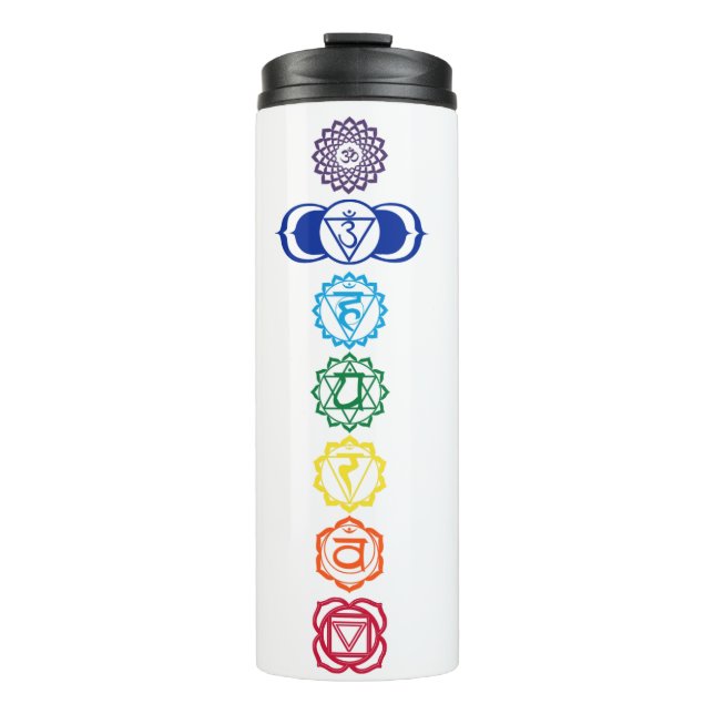 Garrafa Térmica Tumbler de 7 chakras (Frente)