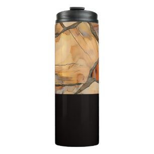 Garrafa Térmica Tumbler de aço inoxidável isolado de 16oz