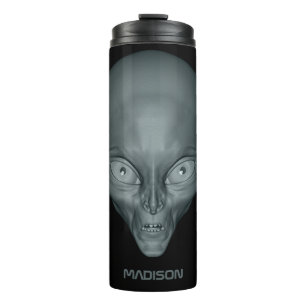 Garrafa Térmica Tumbler de Alienígena de OFO de nome personalizad