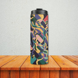 Garrafa Térmica Tumbler de Artes - Viagem Térmica