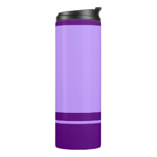 Garrafa Térmica Tumbler de Design Roxo Multi-Cor