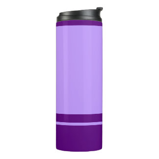 Garrafa Térmica Tumbler de Design Roxo Multi-Cor