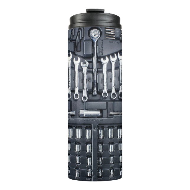 Garrafa Térmica Tumbler de ferramentas mecânicas: Engrenar para Re (Frente)