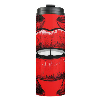 Garrafa Térmica Tumbler de lábios - Ponta com atitude