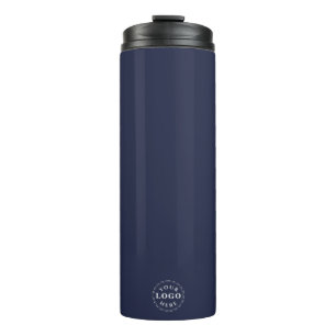 Garrafa Térmica Tumbler de logotipo personalizado moderno no Desig