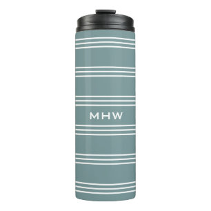 Garrafa Térmica Tumbler de monograma personalizado Strike de Aço