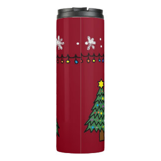 Garrafa Térmica tumbler de natal de peiDeL