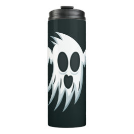 Garrafa Térmica Tumbler de nome personalizado do Halloween Ghost