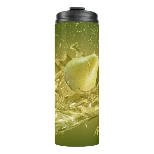 Garrafa Térmica Tumbler de nome personalizado do Par Splash