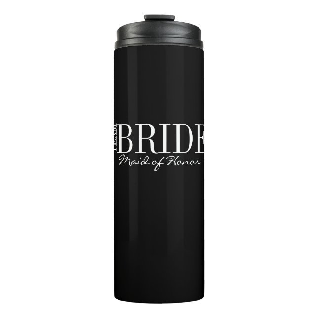 Garrafa Térmica Tumbler de Partido Madrinha de casamento Bridal do (Frente)