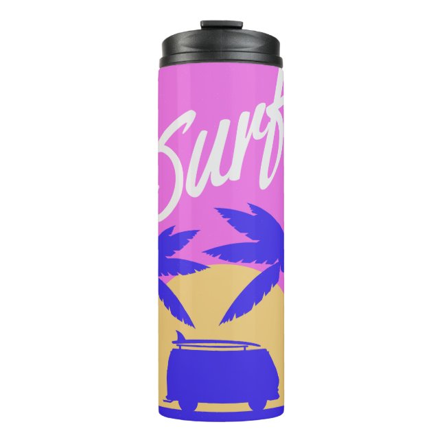Garrafa Térmica Tumbler de Surf de verão (Frente)