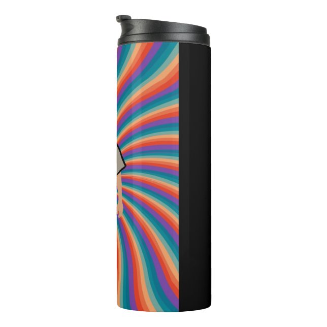 Garrafa Térmica Tumbler de Viagem (Rotação à direita)
