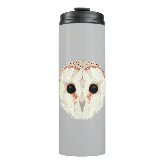 Garrafa Térmica Tumbler de Viagem Térmico de Barn Owl (Frente)