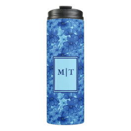 Garrafa Térmica Tumbler Decorativo Floral Personalizado