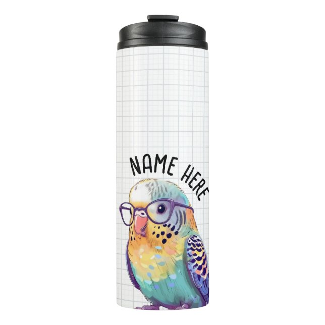 Garrafa Térmica Tumbler do Nerdy Budget Personalizável (Frente)