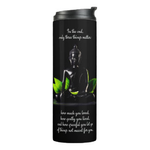 Garrafa Térmica Tumbler do thermal das citações 3 de Buddha