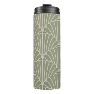 Garrafa Térmica Tumbler do Thermal dos fãs do art deco