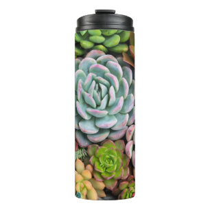 Garrafa Térmica Tumbler dos Succulents do cacto