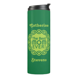 Garrafa Térmica Tumbler feito sob encomenda do nome & da cor da