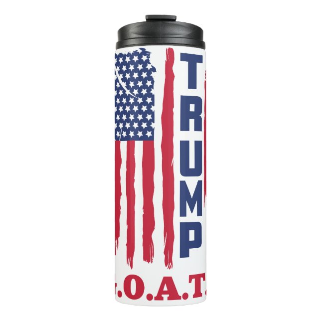 Garrafa Térmica Tumbler: "G.O.A.T." (Frente)