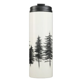 Garrafa Térmica Tumbler isolado ecologicamente-chic com Design de