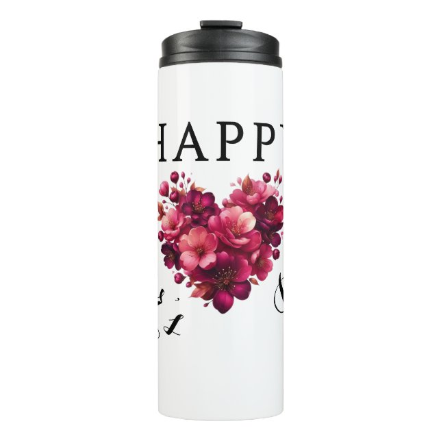 Garrafa Térmica Tumbler isolado para aplausos do dia do pai (Frente)