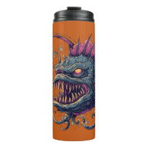 Tumbler Monstro do Mar Peixe-Anzol