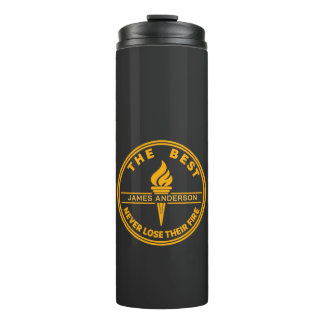 Garrafa Térmica Tumbler Motivacional Personalizado Nome Customizad