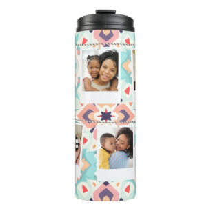 Garrafa Térmica Tumbler Personalizado de Colagem de Fotos
