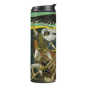 Garrafa Térmica Tumbler personalizado de "Defesa" de Gallen-Kallel