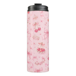 Garrafa Térmica Tumbler Rosa Feminino Estético