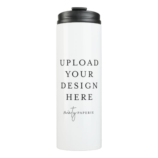 Garrafa Térmica Tumbler térmico 12 oz. Bebida Quente ou Fria (Frente)