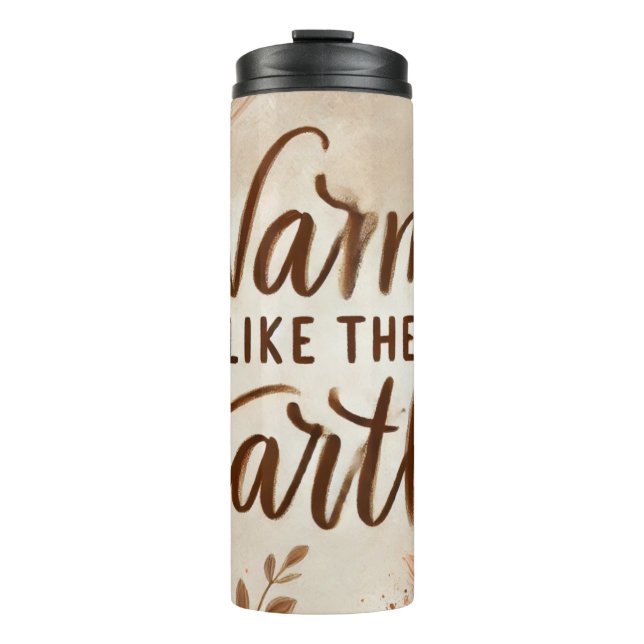 Garrafa Térmica Tumbler Térmico Aesético Cozy (Frente)