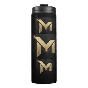 Garrafa Térmica Tumbler Térmico Alfabético De Luxo /Mug